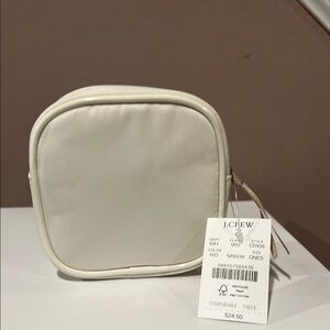 J. Crew Zipper Cosmetic/Travel Pouch